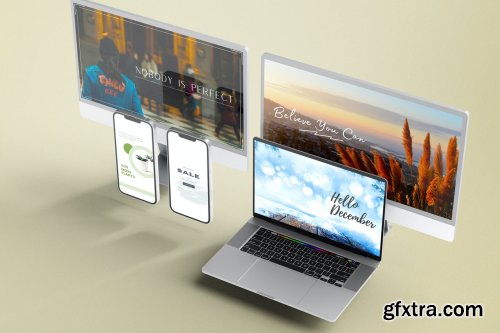 Responsive Screens Mockups Vol2