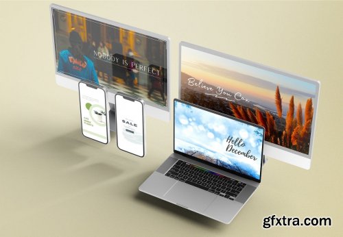 Responsive Screens Mockups Vol2