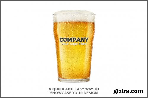 Beer Glass Mockup