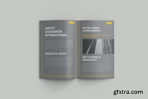 A4 Brochure Mockups