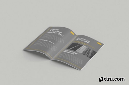 A4 Brochure Mockups