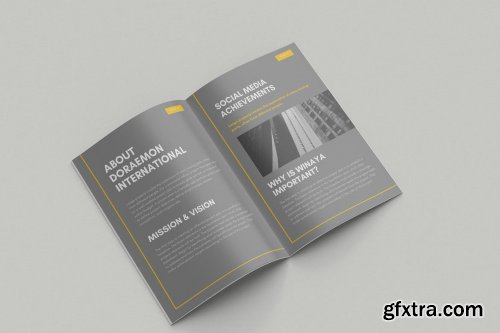 A4 Brochure Mockups