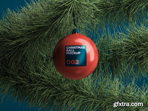 Christmas Ball Mockup 002