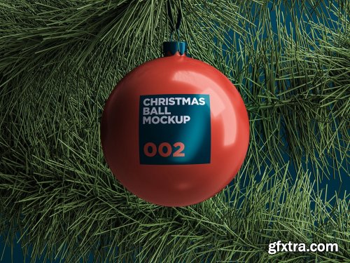 Christmas Ball Mockup 002