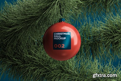 Christmas Ball Mockup 002