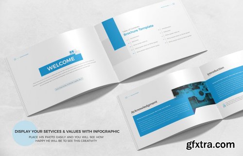 Company Brochure Landscape, 24 pages