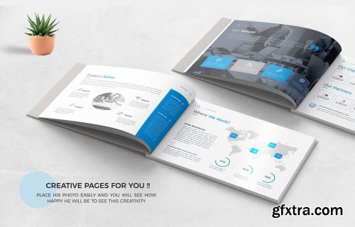 Company Brochure Landscape, 24 pages