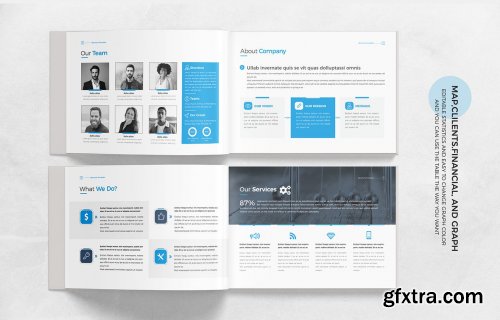 Company Brochure Landscape, 24 pages