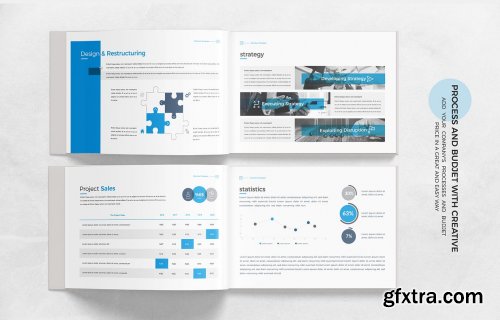 Company Brochure Landscape, 24 pages