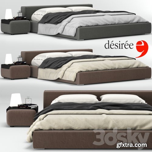 Bed kubic 24, Desiree