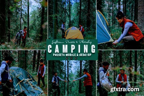 Camping Photoshop Action & Lightrom Presets