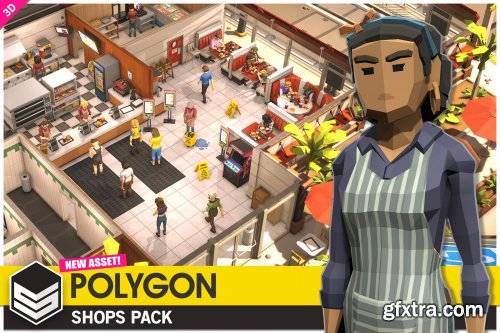 Unity - POLYGON Shops Pack v1.1