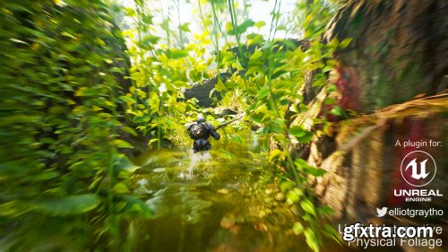 Unreal Engine - UIPF - Unified Interactive Physical Foliage