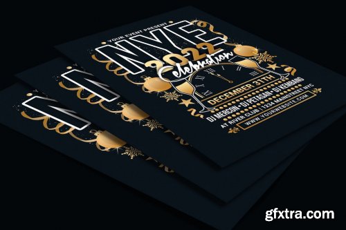 New Year 2022 Flyer Template