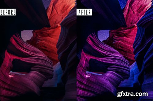 Antelope Canyon Action & Lightrom Presets