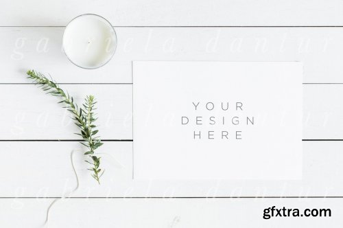 CreativeMarket - Green & White Mockups Bundle + Bonus 1485171