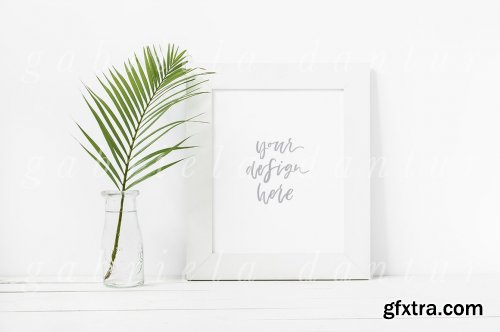 CreativeMarket - Green & White Mockups Bundle + Bonus 1485171