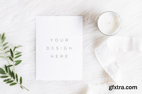 CreativeMarket - Green & White Mockups Bundle + Bonus 1485171