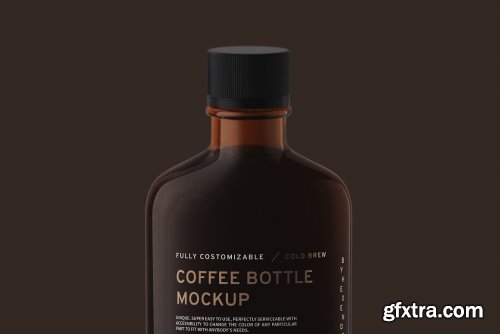 CreativeMarket - Coffee/Flask Bottle Mockup 4391994