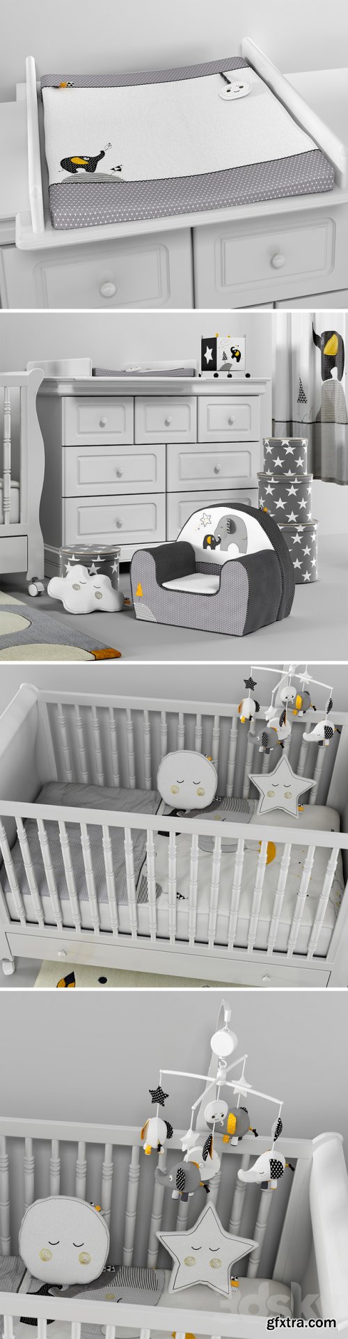 Baby room SAUTHON Babyfan SAUTHON Elodie Blanc