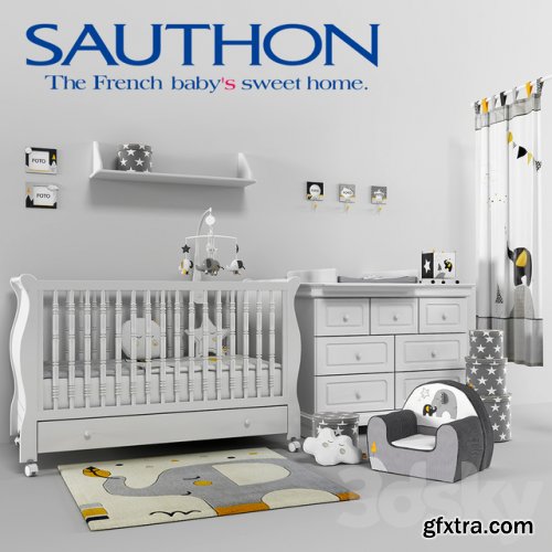 Baby room SAUTHON Babyfan SAUTHON Elodie Blanc