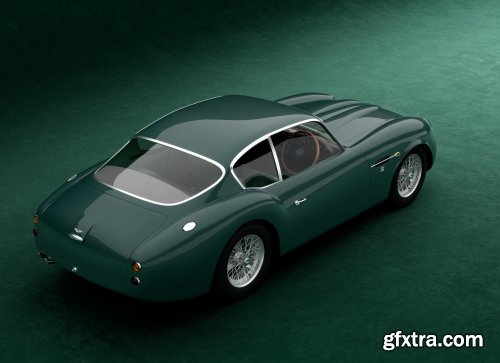 Aston Martin DB4GT Zagato 1960-1963 3D model