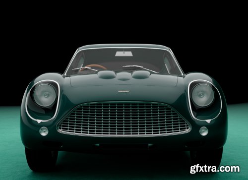 Aston Martin DB4GT Zagato 1960-1963 3D model