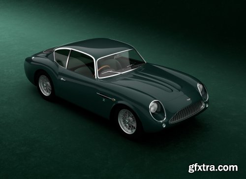 Aston Martin DB4GT Zagato 1960-1963 3D model