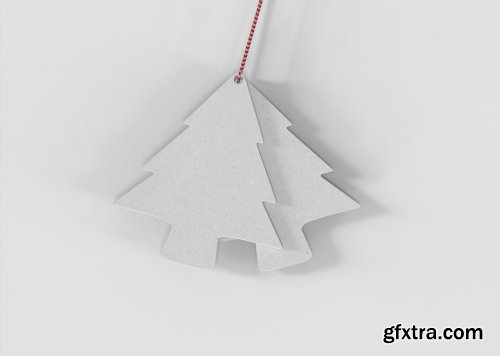 Christmas Tags Mockup