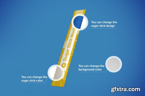 Sugar Stick Mockup