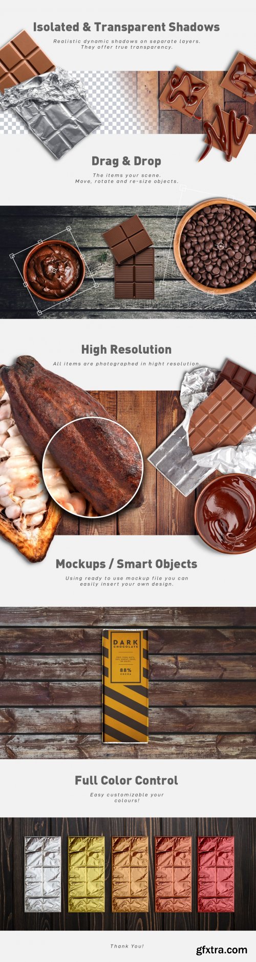 CreativeMarket - Chocolate Scene Creator #01 4473209