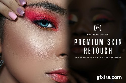 Premium Skin Retouch Fx Photoshop Action