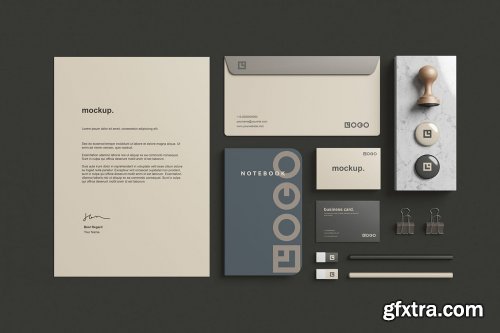  Branding Stationery Mockups