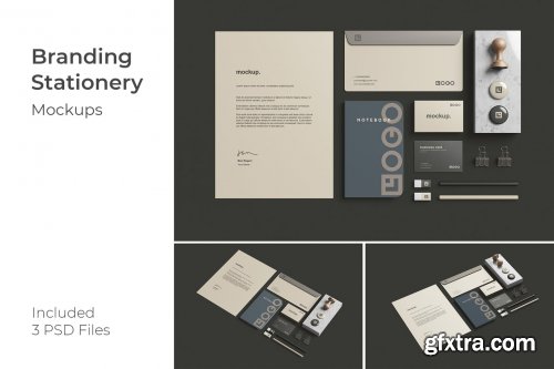  Branding Stationery Mockups