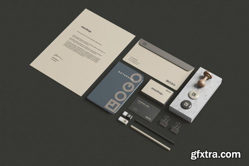  Branding Stationery Mockups