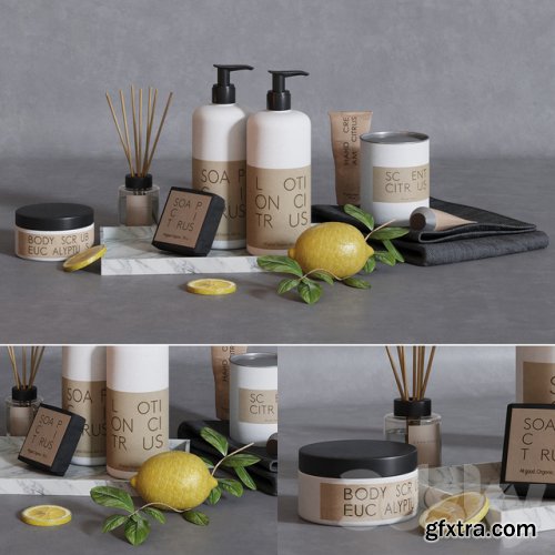 Granit skincare bath set