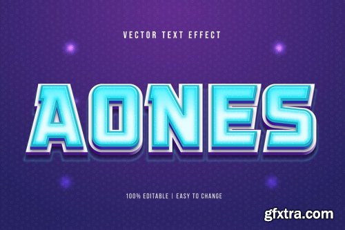 Text Style Effect vector vol 1