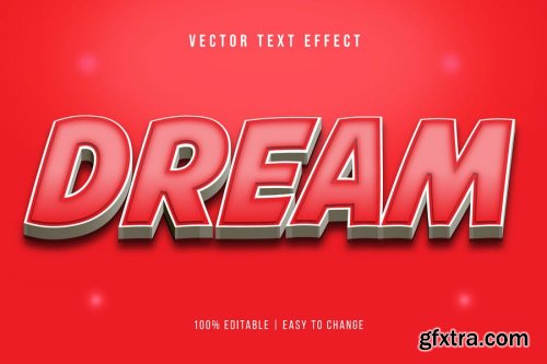 Text Style Effect vector vol 2