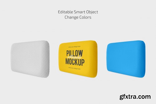 CreativeMarket - Orthopedic Pillow Mockup Set 6732562