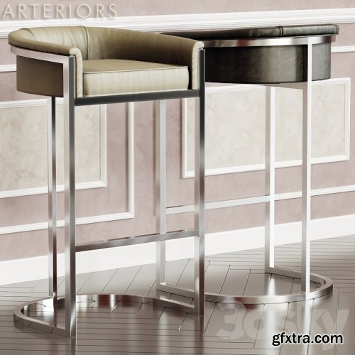 barstool Calvin Arteriors Home