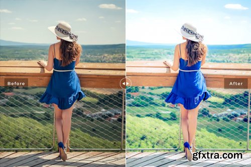 CreativeMarket - Indigo Tones Pro Lightroom Presets 6640961