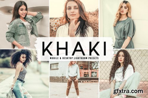 CreativeMarket - Khaki Pro Lightroom Presets 6640969