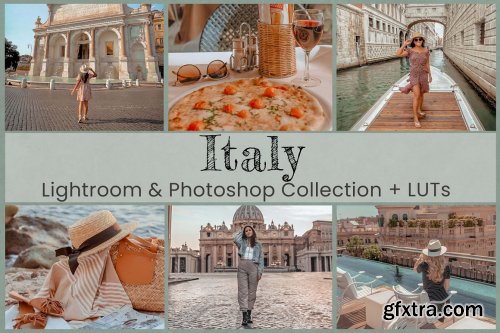 CreativeMarket - Italy Lightroom Presets Photoshop 6709876