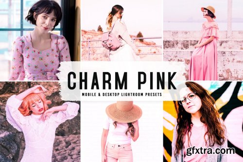 CreativeMarket - Charm Pink Pro Lightroom Presets 6622415