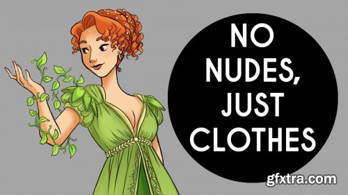  No Nudes, Just Clothes: The Basics of Drawing Historical Costume on iPad Pro