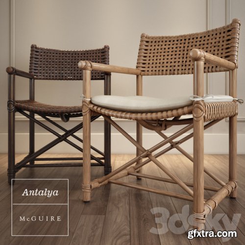 Antalya Arm Chair by McGuire