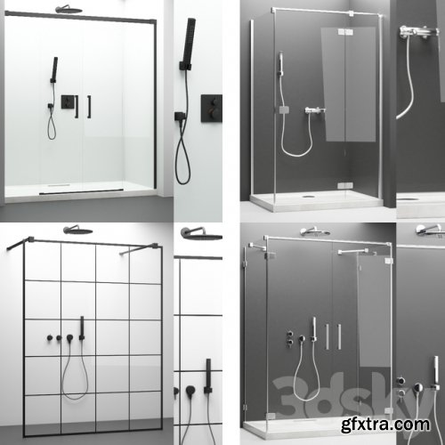 Radaway shower set and Grohe appliances