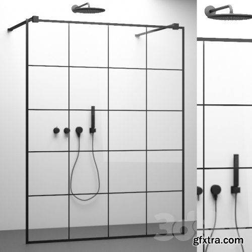 Radaway shower set and Grohe appliances