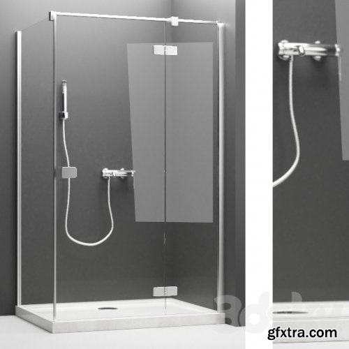 Radaway shower set and Grohe appliances