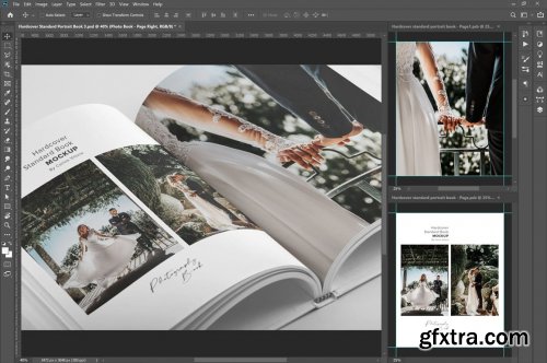 CreativeMarket - Hardcover Photo Book Mockup 03 4772212